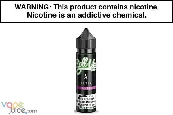 GRAPE BY JUICE ROLL UPZ 100ML - Vapejuice