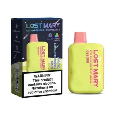 Lost Mary Kiwi Passion Fruit Guava OS5000 Disposable