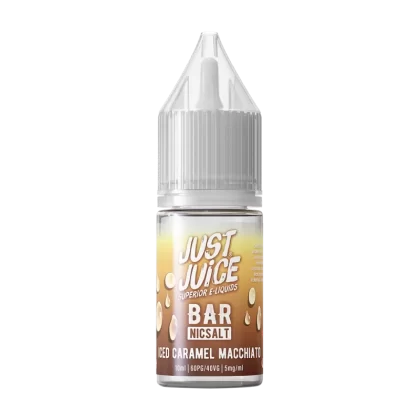 Iced Caramel Macchiato Nic Salt by Just Juice Bar - 10mg - Vape Product (A1C9B4)