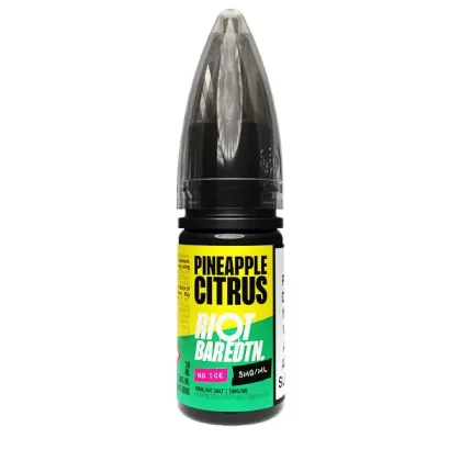 Riot Squad NO ICE Pineapple Citrus Nic Salt E-Liquid - 10mg