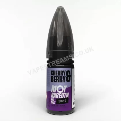 Riot BAR EDTN Cherry & Berry Nic Salt E-Liquid - Vapestreams Co