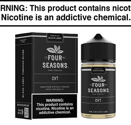 CVT BY FOUR SEASONS BLACK LABEL 60ML - Vapejuice