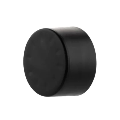 Child Resistant Plastic Caps | Smooth Matte w/ Foam Liner | 22mm – Black – 144 Count
