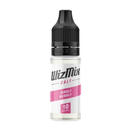 Wizmix Salt Jubbly Bubbly - 10ml - 10mg - Vape Product (A8A89E)