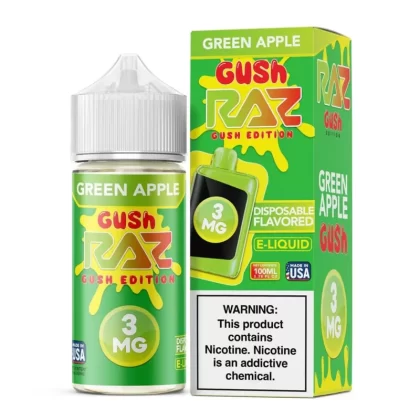 RAZ - Green Apple Gush - 100ML E-Liquid