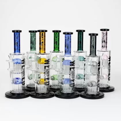 WENEED®-10.5″ Weneed Dark Matter Duo Glass Bong