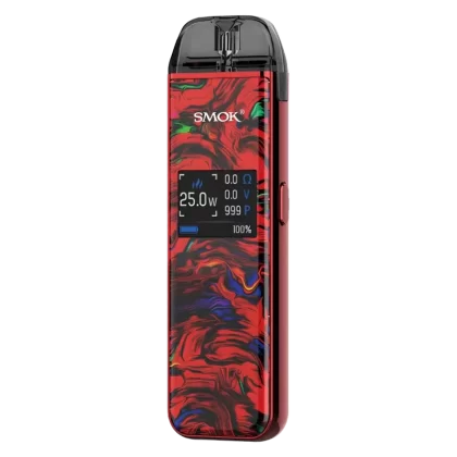SMOK Pozz Pod Vape Kit - Color#Red>Chrome>Blue>Gold>Rainbow>Black