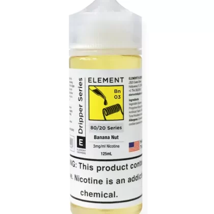 Banana But Element E Liquid Dripper Series 120ml