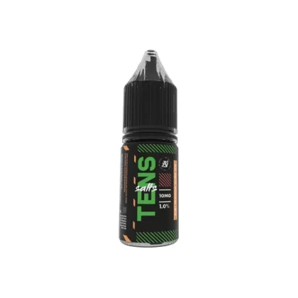Tens Salts 5 mg Nikotin E-Liquid – 10 ml Sortenpackung (50VG/50PG) – Komplette Box mit 10 Geschmacksrichtungen