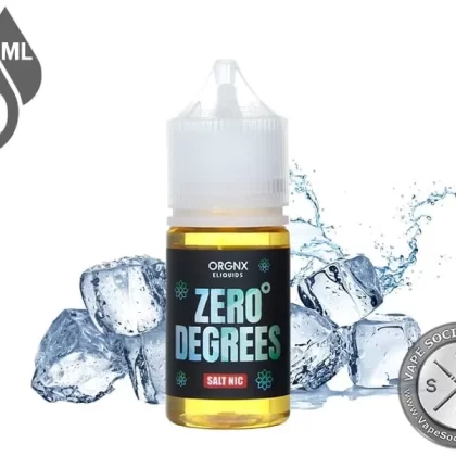 Zero Degrees By ORGNX Salt Nic 30ml
