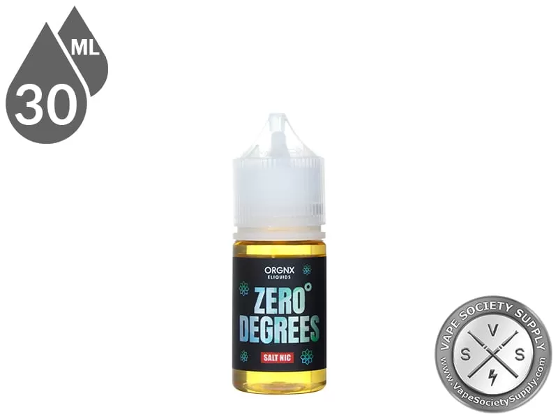 Zero Degrees By ORGNX Salt Nic 30ml - Image 2