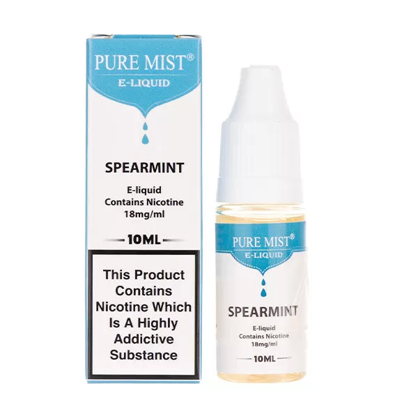 Spearmint E-Liquid by Pure Mist - 6mg