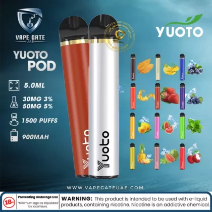 Yuoto Disposable Pod Device (30mg) - Coke Ice