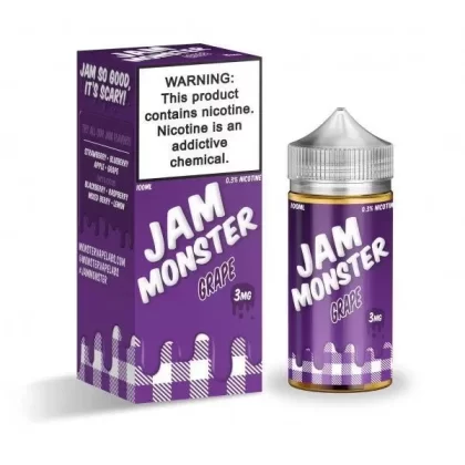 Jam Monster Grape 100ml - Vape Product, Vape Product