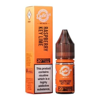 Raspberry Key Lime Nic Salt E-Liquid by Deliciu - Product Strength#10mg>20mg