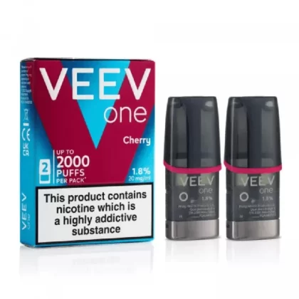 VEEV ONE Cherry Pods (2 Pack) - Nicotine Strength#20mg