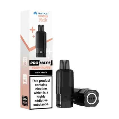 Hayati Pro Max Plus 6000 Prefilled Pods Juicy Peach - Ejuicewarehouse
