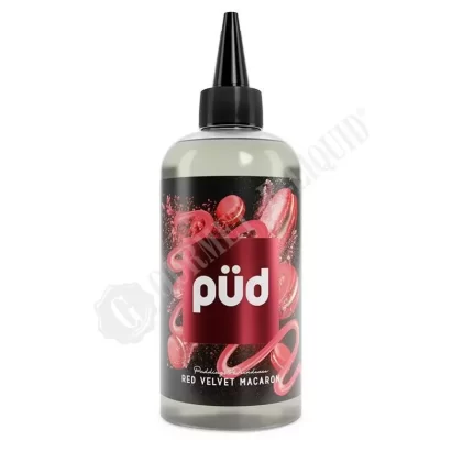 Red Velvet Macaron by PÜD - Size#50ml>100ml>200ml~Nicotine Strength#0mg~Add Nicotine Shot For#0mg>3mg>6mg