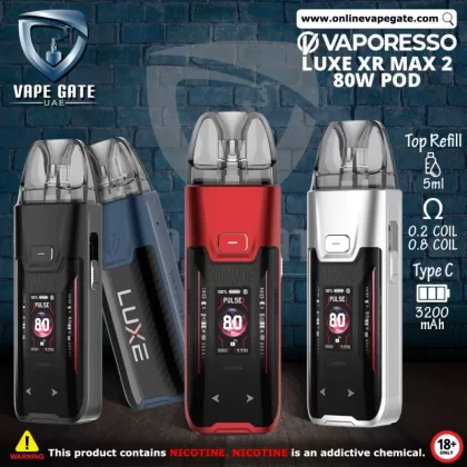 VAPORESSO LUXE XR MAX 2 80W POD SYSTEM 3200mAh - Blue