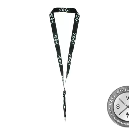 Yogi E-Liquid Lanyard Black