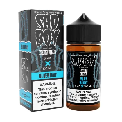 SADBOY E-Liquid - Blueberry 100ML - Nola Line Series