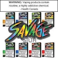 Stlth Pods Third Party - Classic Ice, Savage Grape Apple Ice (044FB7)