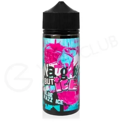 Blue Razz Ice Shortfill E-Liquid by Naughty But Ice 100ml