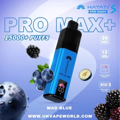 Mad Blue Hayati Pro Max S Plus 15K Puff Ultra Kit