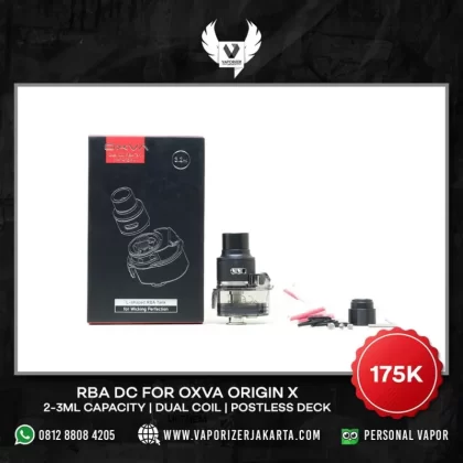 RBA DC FOR OXVA ORIGIN X