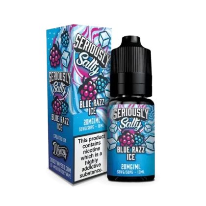 Blue Razz Ice Nic Salt By Seriously Salty - 20mg