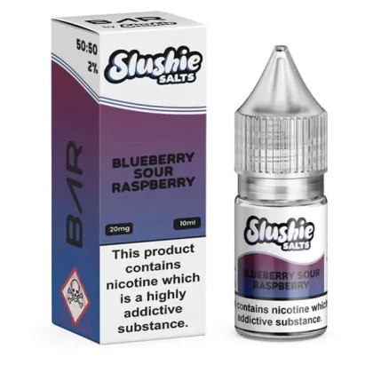 Blueberry Sour Raspberry Slushie Bar Salts E-Liquid - 20mg