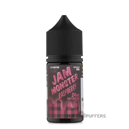 Jam Monster Salt – Raspberry 30mL - Vape Product, Vape Product