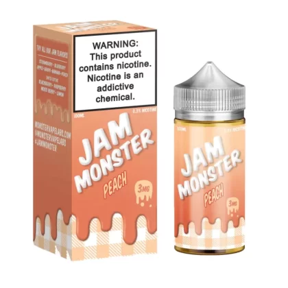 Jam Monster Jam Peach Vape e-Liquid 100mL - Beyondvape