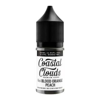 Blood Orange Peach Iced Coastal Clouds Salt Nic - Nicotine#35mg>50mg~Size#Single