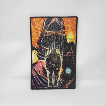 VGoodiEZ Crohnabist Designed- Series 2, Slide #6 “Puppet Strings” (7×11) Mat by Moodmats