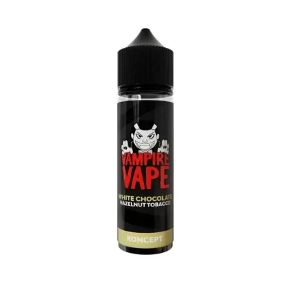 White Chocolate Hazelnut Tobacco 50ml Shortfill E-Liquid by Vampire Vape