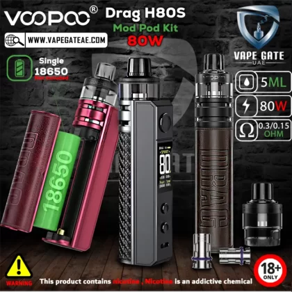 VOOPOO Drag H80S Mod Pod Kit (80W)