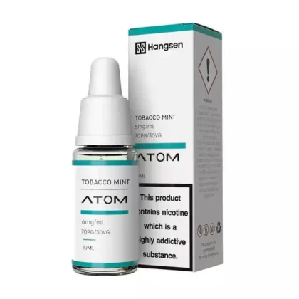 Tobacco Mint Hangsen E-Liquid Bundle 10x10ml, 70/30 PG/VG, 3/6/12/18mg