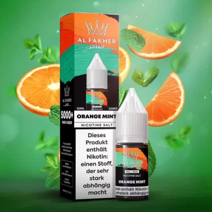 Al Fakher Liquid – Orange Mint - 20mg/ml