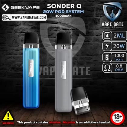 GEEKVAPE SONDER Q 20W POD SYSTEM (1000mAh) - Sky Blue