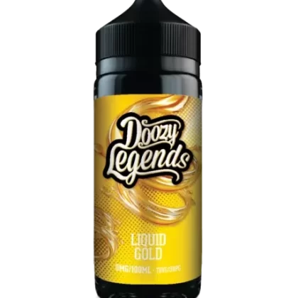 LIQUID GOLD E LIQUID BY DOOZY VAPE CO LEGENDS 100ML 70VG