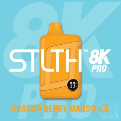 STLTH 8K PRO Disposable Vape – Dragon Berry Mango Ice - Ecigpremium