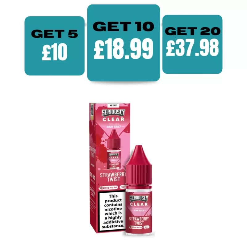 Serioulsy Clear Nic Salt - Sour Tropical Burst / 20MG