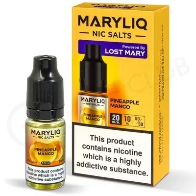 Pineapple Mango Nic Salt E-Liquid by Lost Mary Maryliq - Ecigpremium
