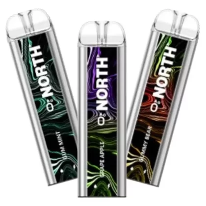 North 5000 Puff Zero Nicotine Disposable Vape - Flavor#Blue Raspberry>Blueberry Watermelon>Cherry Lemon>Kiwi Strawberry Ice>Mighty Mint>Raspberry Lemon>Strawberry Banana>Peach Berry>Pink Lem