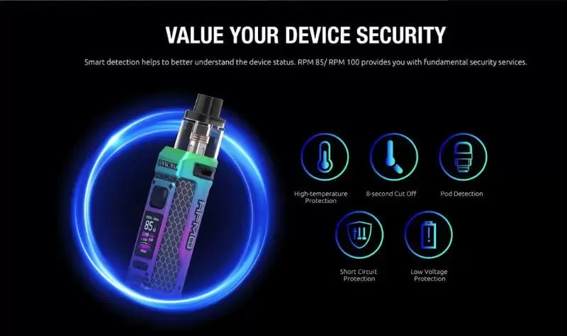 SMOK RPM 85 - Matte Blue - Image 2