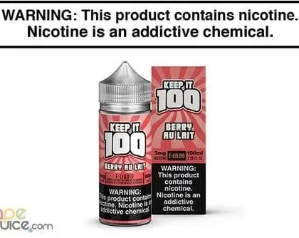 BERRY AU LAIT BY KEEP IT 100 100ML - Vapejuice