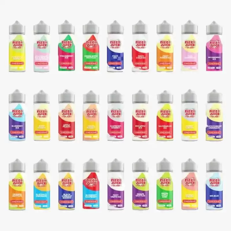 Fizzy Juice 50000 100ml E Liquid - Wildberries Ice