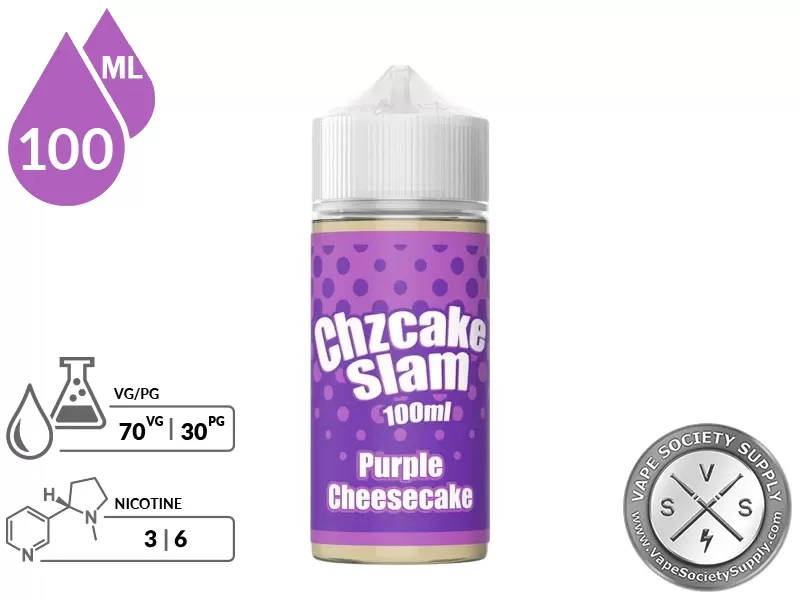 Purple Cheesecake CHZCAKE SLAM 100ml - Image 2