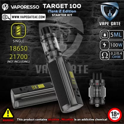 VAPORESSO TARGET 100 iTank 2 Edition STARTER KIT - Jade Green